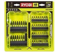 Ryobi Coffret Vissage Impact RAK48SDI 48 pièces — Embouts ultra-résistants, porte-embout magnétique