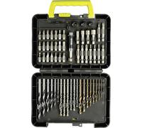 Ryobi RAK60DDF Kit 60 mèches hexagonales 1/4" Coffret tournevis