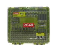Ryobi RAKD141 Kit 141 Bits 1/4" Sechskant-Bits, Steckschlüsseleinsätze, Bohrschrauber