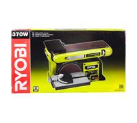 Ryobi RBDS4601G Ponceuse à bande et disque 375W avec raccord d’aspiration