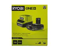 Ryobi RC18120-120C kit batterie 18 V 2,0 Ah + chargeur ONE+ (sans appareil)