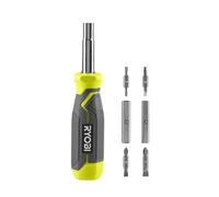 Ryobi RHSDM1101 Tournevis polyvalent 11 en 1, jeu d'embouts à poignée