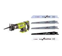 Ryobi Rrs 1801 M Scie Sabre sans Fil & Bosch Lot de 5 lames F016800307 pour élagueur Keo