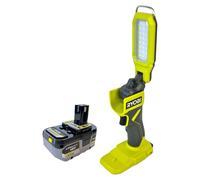 RYOBI RSL18-0 Lampe de chantier sans fil 18 V 800 lumens + 1 batterie 4,0 Ah - sans chargeur