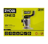 Ryobi Défonceuse sans fil RTR18-0 18V ONE+ 30 000 tr/min Pince 6 mm Sans batterie ni chargeur