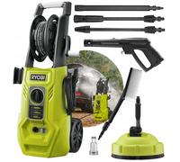 Ryobi RY140PWA Nettoyeur haute pression 140 bar 1800 W pour terrasse et véhicule - Plus compact pour la maison et le jardin.
