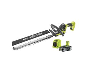 Ryobi RY18HT50A-0 Taille-haies 18 V ONE+ Batterie 50 cm 24 mm 1350 tr/min Kit 2,5 Ah