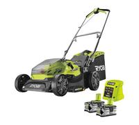 RYOBI - Tondeuse 18 Volts ONE+™ Brushless Ø 37 cm - 2 batteries 4,0Ah - RY18LM37A-240