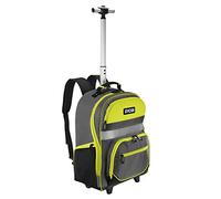 RYOBI - Sac à Dos de Rangement RSSBP2 - Compartiment Outils, Bretelles Rembourrées, Fermeture Renforcée - Transport Facile Outils de Chantier ou Jardin