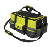 RYOBI - Sac à Outils RSSLTB1 - Ouverture Large, Multiples Poches, Poignée Renforcée - Transport et Rangement Outils Électroportatifs ou Manuels