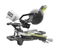 RYOBI - Scie à onglets radiale 190 mm sans fil 18V ONE+ - capacité 50 x 250 mm à 90° (livrée sans batterie) - RMS18190-0