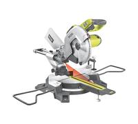 Ryobi Scie à onglets EMS305RG 305 mm – Lame 48 dents, Laser, 2 extensions télescopiques