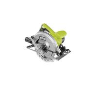 RYOBI Scie circulaire 1400 W - Livrée en malette avec 2 lames 190mm 20 et 48 dents, 1 guide paralléle, 1 buse d'aspiration, 1 clé