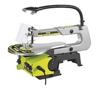 RYOBI - Scie Radiale Stationnaire RSW1240G - 70W, Lampe flexible, Coupe Précise, Butée Réglable pour Travaux bois, marqueterie et ornements
