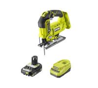 RYOBI Scie sauteuse sans fil R18JS-1C20GP avec batterie 2,0 Ah et chargeur
