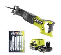 Ryobi - Scie sauteuse sans fils 18 volts ONE+, Brushless, mouvement pendulaire, (sans batterie ni chargeur) - RJS18BL-0