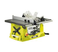 RYOBI - Scie sur Table 1800W RTS1800S-G - Lame Ø254mm 48dents, Hauteur/Coupe Réglable, Rallonges Latérales, Idéale Découpe de Panneaux, Plinthes, Parquet