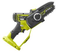 RYOBI - Sécateur à main 18 V - Sans balais - Guide de coupe 10 cm - 6 m/s - Tendeur sans outil - Vendu sans batterie ni chargeur - RY18PSX10A-0