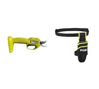 RYOBI - Sécateur Électrique 18V One+ - Lames Bypass Chromées en Acier Carbone Japonais SK5 & Étui de ceinture pour sécateurs sur batterie RY18SCA-0 / RY18SCXA-0 / RY18SCXA-115 - RAC316
