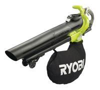 RYOBI Souffleur Aspirateur Broyeur de Feuilles 36V MAX POWER Brushless RBV36B-0 - 3-en-1, 237 km/h, Sac 45L, Broyage 10:1, Nettoyage Terrasse, Pelouse&Ramassage de Feuilles (sans batterie ni chargeur)