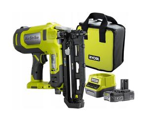 RYOBI TAKER KIT 18V AirStrike R18GN18 ACU 2Ah CHARGER