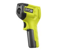 RYOBI Thermomètre Infrarouge RBIRT08-50 à 550°C Écran Rétroéclairé | Visée laser à 8 points pour cibler la zone, plage large de température, pile 9V incluse, cuisine, chauffage, auto, bricolage