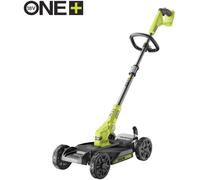 RYOBI Tondeuse à gazon sans fil RY18LMC30A-0 18V, coupe-bordures sans fil, tondeuse à gazon urbaine, largeur de coupe 30 cm