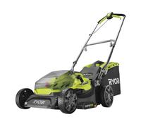 RYOBI Tondeuse poussée RY18LM37A-240 18V Ø37 cm ramassage et mulching 2x4,0 Ah + chargeur