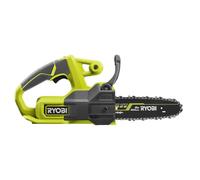 RYOBI - Tronçonneuse Sans Fil 18V ONE+ RY18CS20A-0 - Guide 20 cm, Lubrification Auto, Démarrage Instantané - Taille Bois, Bûches et Branches - Batterie Non Incluse