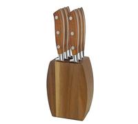 Ryokan - Bloc bois d'acacia 6 couteaux steak