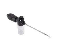 Rysydant Pulvérisateur à bulbes anti-parasites - Pulvérisateur de poudre portable - Capacité de 150 ml - 3 styles de buses d'extension en acier inoxydable pour intérieur et extérieur