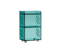 RYUQW3RE Support de Stockage pour CD Support de Stockage de disques CD Mobiles, Petit Chariot en Acrylique, Armoire latérale de canapé