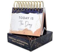 Ryve - Calendrier de bureau motivant avec citations inspirantes, décoration, accessoire de bureau, cadeau inspirant, calendrier quotidien, pour femme