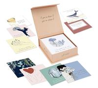 RYVE Cartes d'affirmations - 52 cartes d'affirmations positives pour femme - Affirmations quotidiennes pour femme avec citations de motivation, cartes de méditation, cartes de pleine conscience,