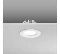 RZB Ledona ECO Round, 9,7 W, 630 lm, 830, blanc, spots encastrés à coupure de phase, D 140 H 3, 108° 901431.002
