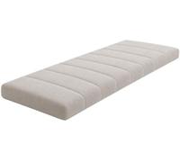 RZYW Coussin pour Banc Intérieure 120x40 100x40 80x40 160x40 40x40,4,5cm D'épaisseur Coussin De Banquette Déhoussable Antidérapant pour Les Baies Vitrées,Fauteuils,Terrasses,Beige,40x60cm