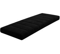 RZYW Coussin pour Banc Intérieure 120x40 100x40 80x40 160x40 40x40,4,5cm D'épaisseur Coussin De Banquette Déhoussable Antidérapant pour Les Baies Vitrées,Fauteuils,Terrasses,Noir,40x60cm
