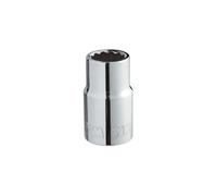 S-21 Douille courte 1/2" 12 pans 21 mm Chrome-Vanadium