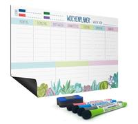 s Calendrier magnetique frigo | Semainier magnetique & planning frigo | Tableau ganisateur familial AIMANTS