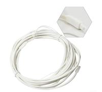 S-ilikon Câble chauffant 220 V 1 m F Protection contre la rouille Élément chauffant pour tuyaux, température constante K Fil chauffant en silicone Blanc 30 W/40 W Drainage (30 W)