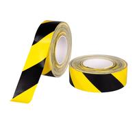 S-K-S 197 Bande tissée 100mmx50m noir / jaune x1 morceau