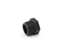 S&M 701740 Bouchon d'irrigation Goutte à Goutte Fin Filetage mâle 1/2" Polythylène Noir - 1 unité