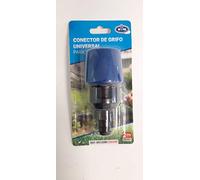S&M Adaptateur connecteur de Robinet Universel pour Tuyau, Noir/Bleu