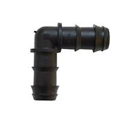 S&M Coude - Goutte 16 mm, Blister de 10 unités, 4.5 x 8.5 x 24 cm, Couleur Noir