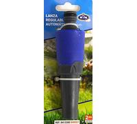 S & M Lance réglable automatique Standard Premium, Noir et Bleu Cobalt
