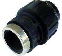 's & m raccord - Liaison Filetage Femelle, INOX, 32 mm x 32/2, Couleur Noir