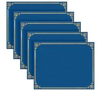 S&O Lot de 25 pochettes professionnelles pour certificats de récompense pour documents 8,5 x 11 cm