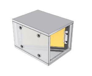 S&P FBL HE 40/45 H - Caisson de filtre à air, boîtier nu, horizontal - 5407055500
