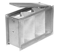 S&P IFL-250 G4 - Caisson de filtre à air pour conduit, filtre en non-tissé G4 - 8070402362