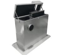 S&P JAAL2A-300 H1050 - Silencieux de socle avec manchon de raccordement - L012470097